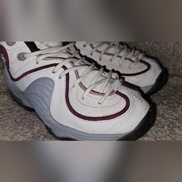 NIKE Air Max Penny 2 II Rosewood Sneakers Sz.6.5/7 Mid Top Shoes DV1163-100 - Picture 7 of 16